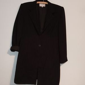 Vintage pin striped blazer dress